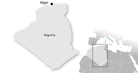 map algerien