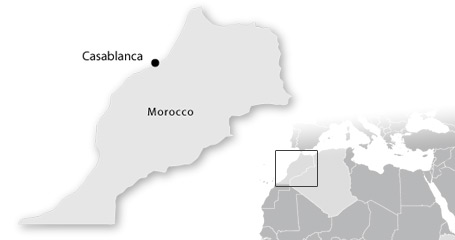 map marocco